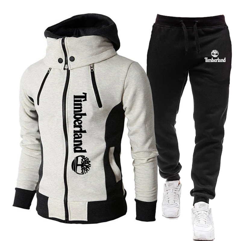 

2023 Newest Fashion Printed Zipper Hoodie Tracksuit Luxury Logo Pullover Brand Jogger Winter Casual Sports Warm Athletic Sets