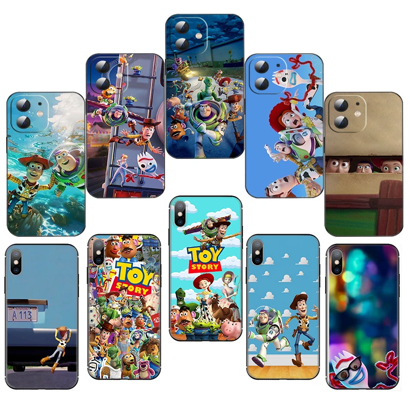 BD38 Disney Toy story Soft Silicone Case for Moto G 5G G9 G30 G50 G60 G52 E7 Power E32