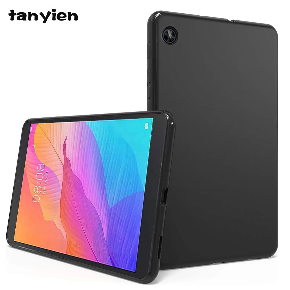 

Чехол для планшета Huawei MatePad 10,4, 2020 дюйма, искусственный противоударный бампер, черный чехол из ТПУ, Мягкая силиконовая задняя крышка