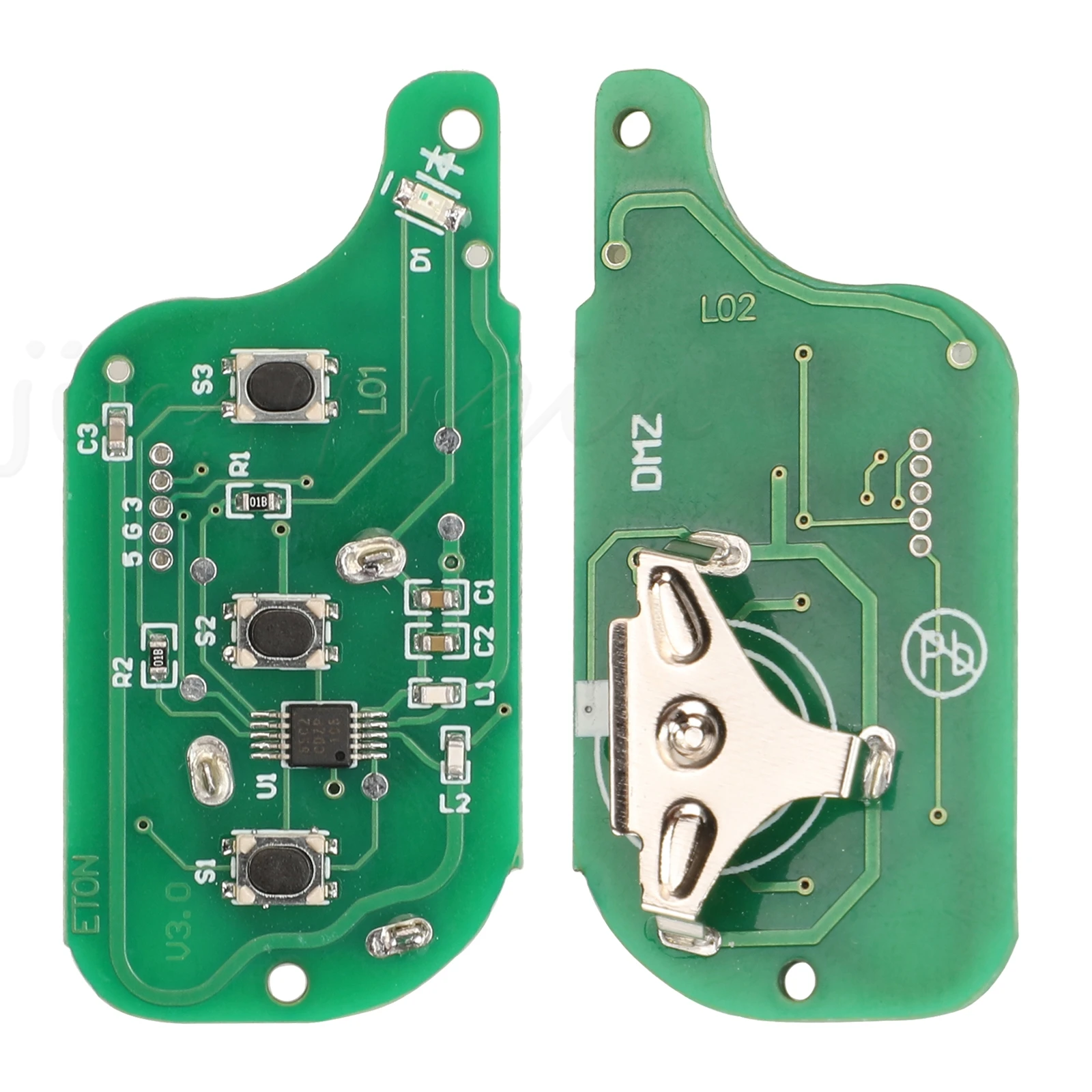 

Jingyuqin 3-кнопочный откидной дистанционный ключ-брелок 434 МГц ID48 чип послепродажный для Great Wall Haval Hover H3 H5