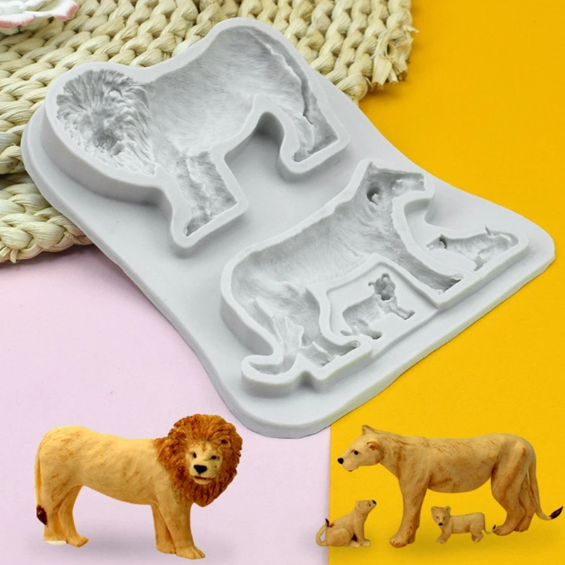 

Jungle Animal Mousse Silicone Mold Fondant Cake Border Mould Chocolate Mould Cake Decor Tools Kitchen Baking Accessories