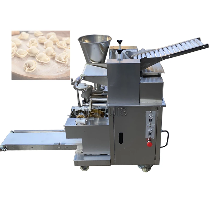 

110v/220v Automatic Russia Ravioli Pierogi Pelmeni Gyoza Tortellini Dumpling Maker Machine Empanada Samosa Making Machine