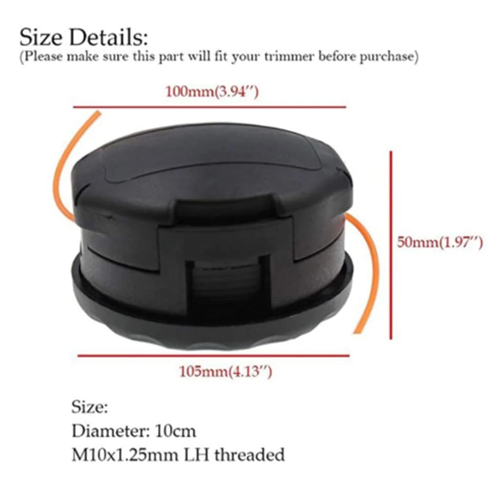 Trimmer Head For Echo SRM-225 SRM-230 For Speed Feed 400 For Echo Eater Replacement For Strimmer Brush Cutter Garden Tool