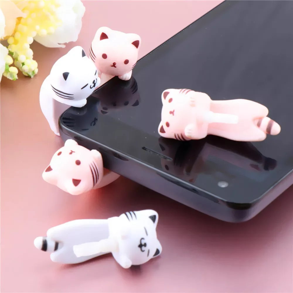 

Cat Earphone Dust Plug AUX Jack Interface Dust Protection Universal 3.5mm Phone Plug Cell Phone Accessories For iPhone
