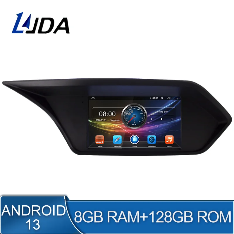 

8G+128G Android 13 Car Multimedia Player For Mercedes Benz E Class W212 S212 2009 - 2016 GPS Navigation Stereo 2 Din Car Radio