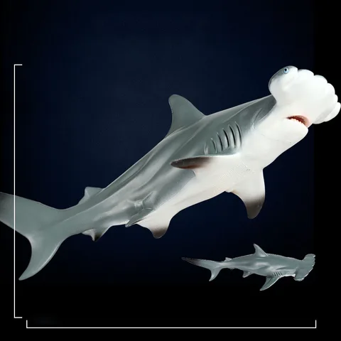 Реалистичная игрушка, морская фигурка жизни, большая акула, рыба, модель из ПВХ, коллекционная игрушка для детей, подарок для детей