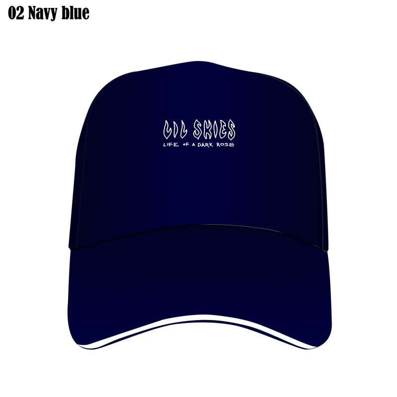 

Letter Lil Skies Men Custom Hat Outdoor Golfted Bill Hats For Men Cool Baseball Cap Cap Humour 100% Cotton Hiphop