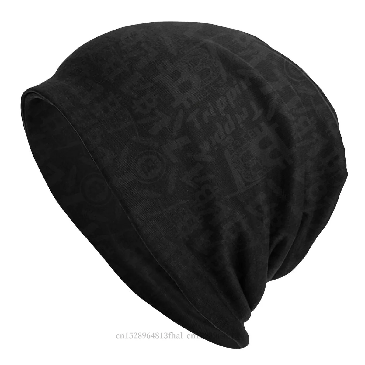 

Bitcoin Virtual Encrypted Digital Currency Skullies Beanies Caps Black Essential Hat Winter Warm Bonnet Hats for Men Women