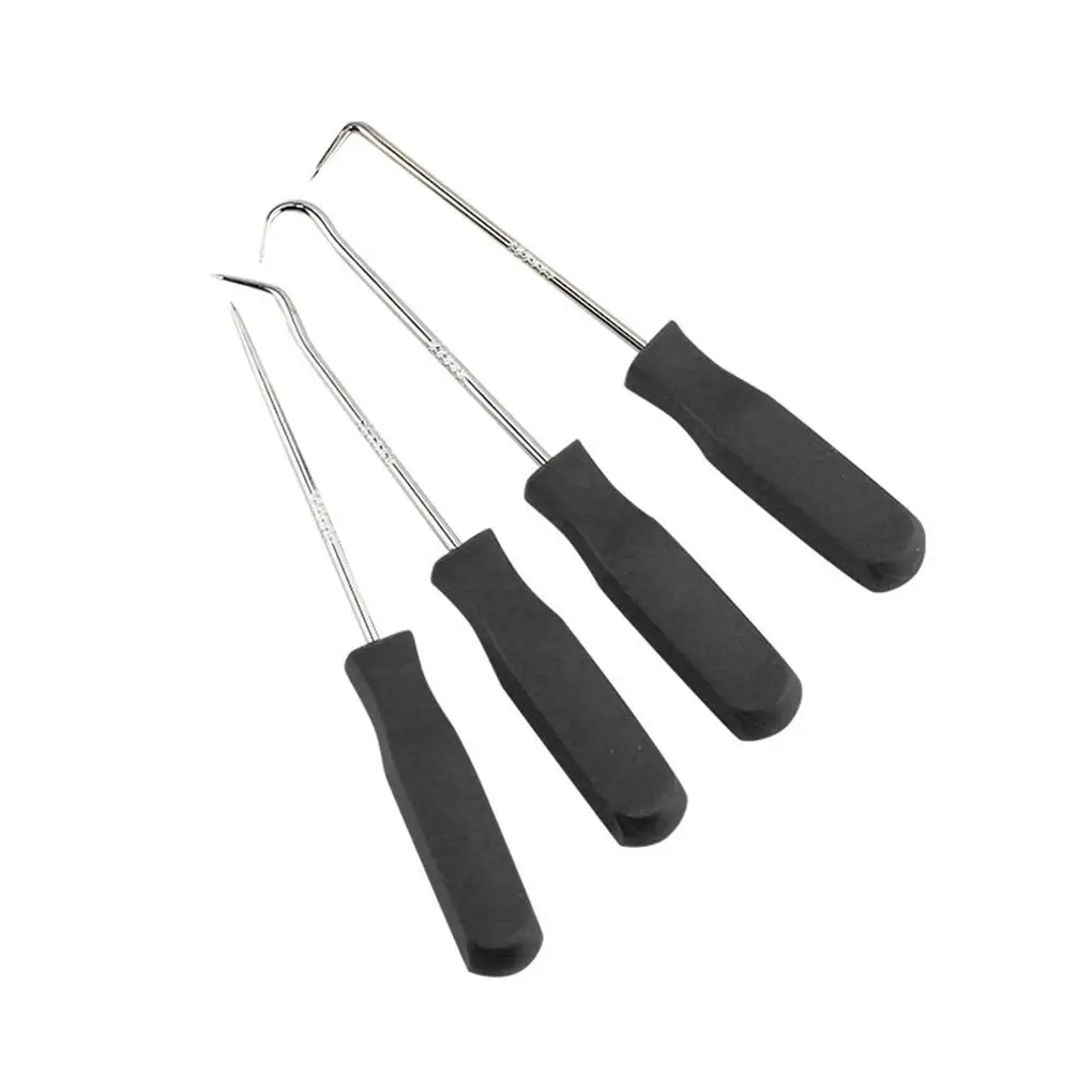 

4 Pcs Screwdrivers Set Car O-Ring Puller Pick and Hook Remover Tool
