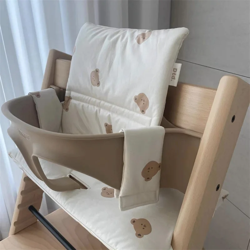 Cartoon Baby Dining Seat Cushion Adjustable Newborn Dining Chair Seat Pad Table Chair Seat Liners Infant Stroller Accessories enlarge