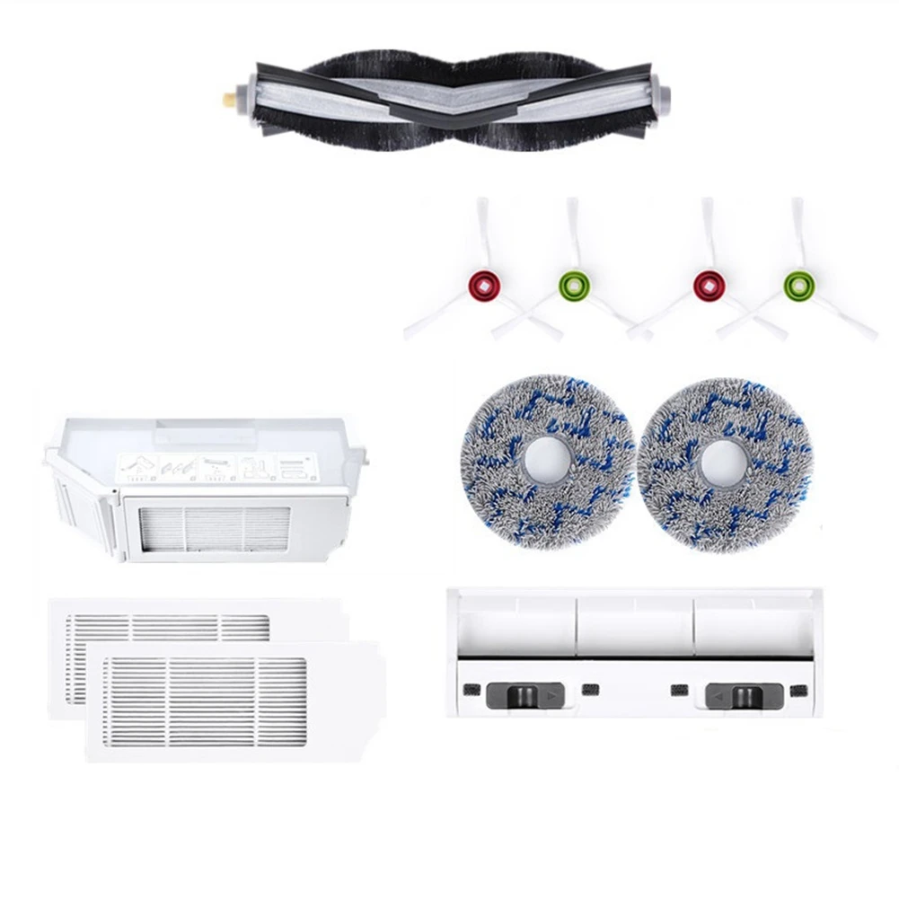 

Replacement Parts Roller Brush Side Brush HEPA Filter Compatible for Ecovacs Deebot T10 Turbo Vacuum Cleaner Accessories