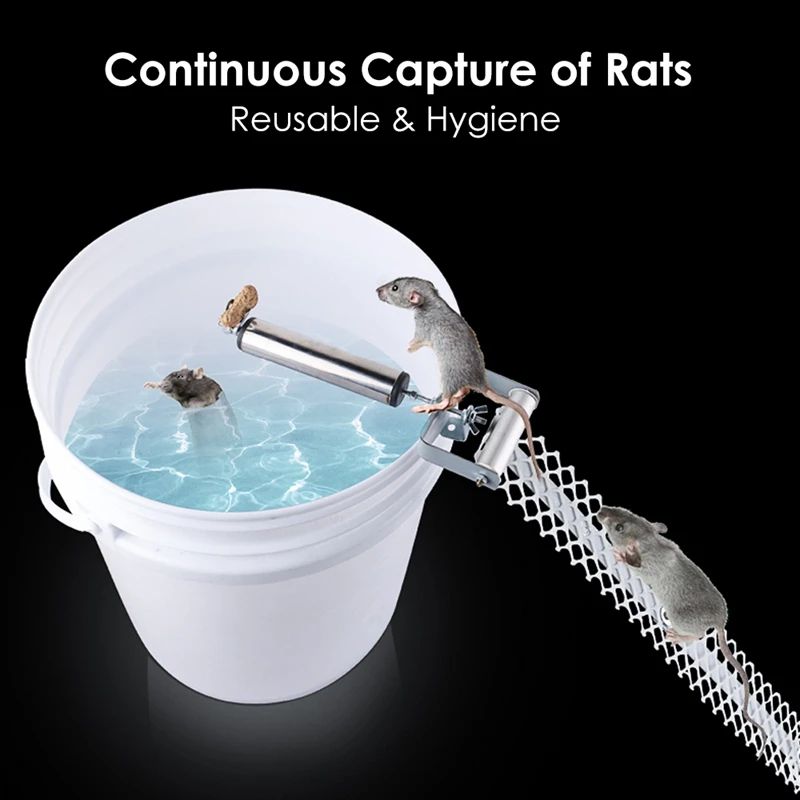 

Auto Mouse Traps Rolling Stick Rat Catcher Mousetrap Household Pest Mice Control Rodent Bait Killer