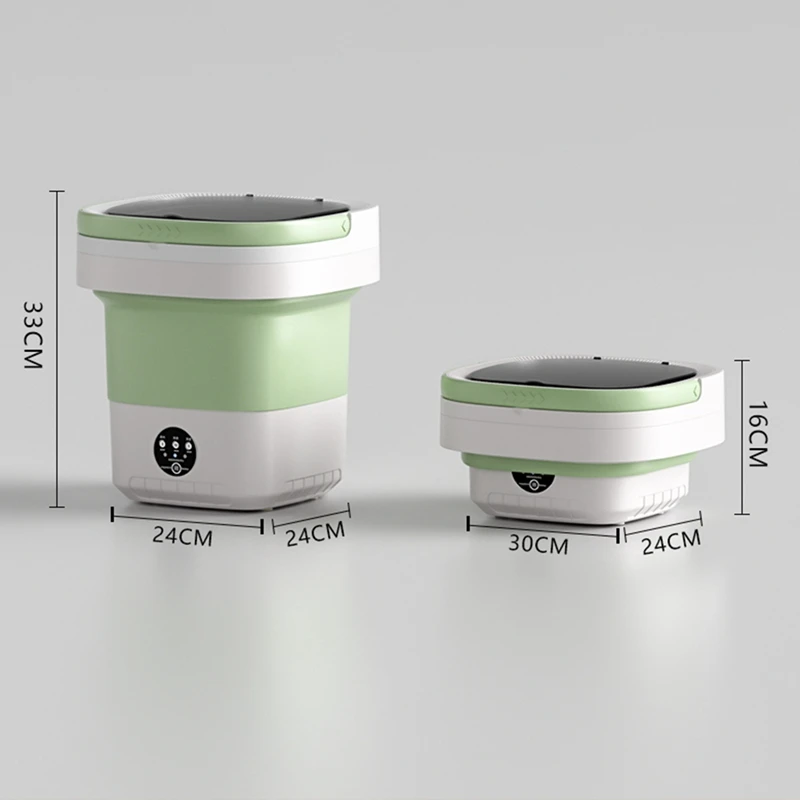 Мини-складная стиральная машина емкостью 12 л автоматическая домашняя