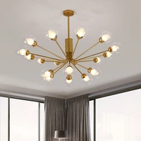 nordic style chandelier simple postmodern restaurant creative personality molecular lamp bedroom dining room furniture