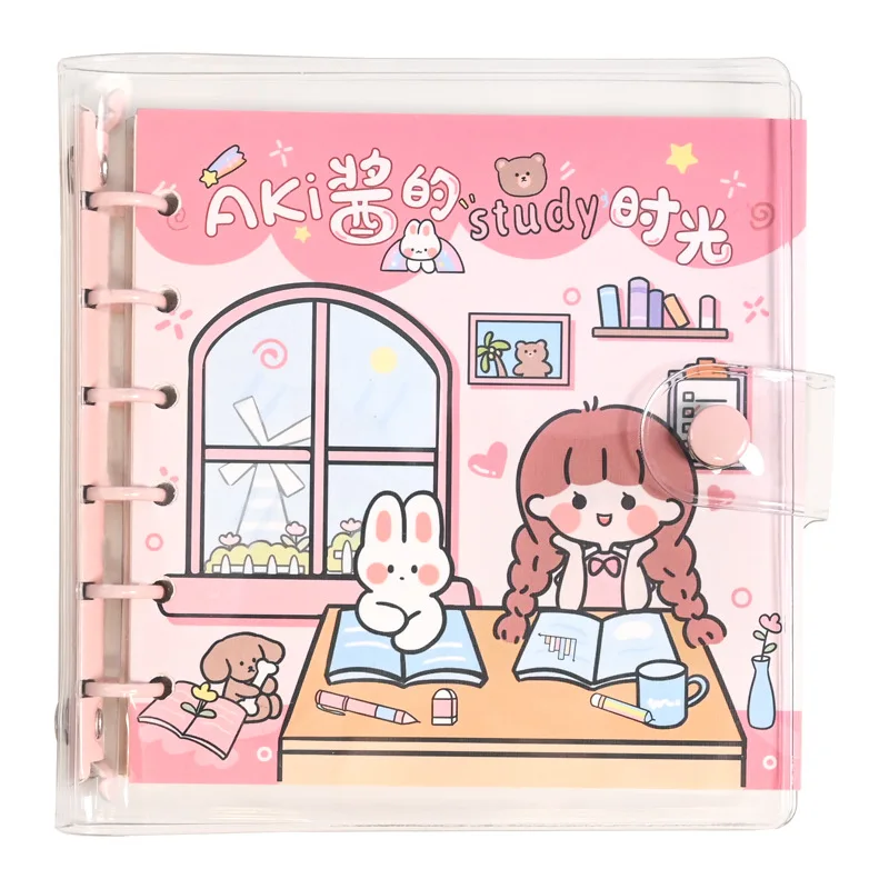 Блокнот-планировщик с милыми листьями сакуры 80 листов