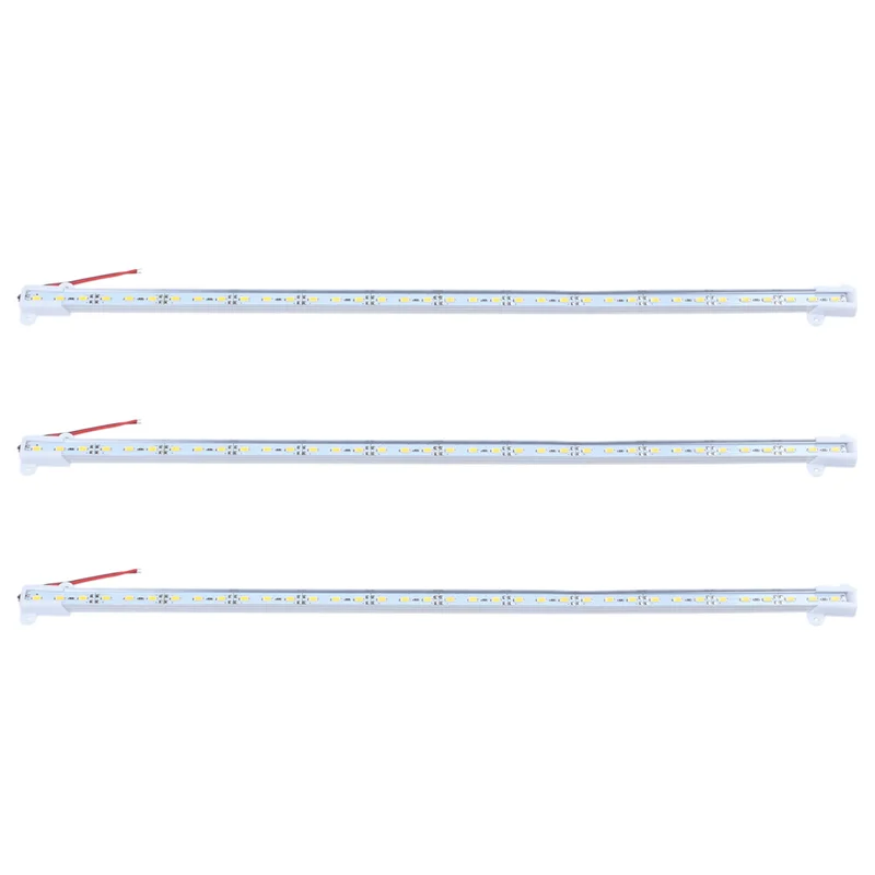 

3X 50CM 12V 36 LED 5050 SMD Hard Strip Bar Light Aluminum Rigid Warm White