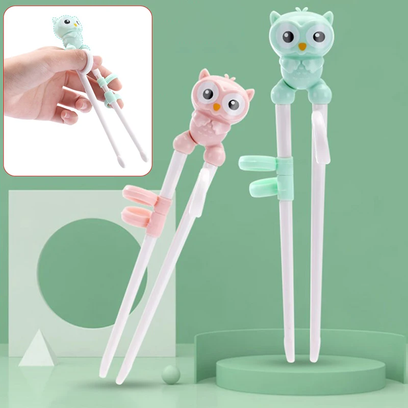 

1Pair Rag Cubs Learning Training Chopsticks Kids Children Chinese Chopsticks