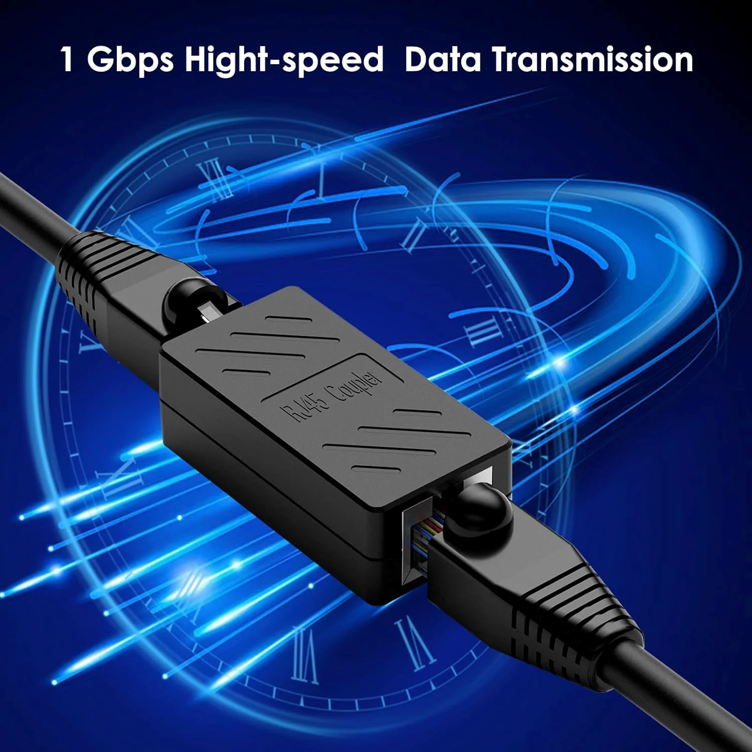 Фото Сетевой соединитель ZoeRax Gigabit RJ45 (1/5/10/30 шт.), удлинитель Ethernet Cat6/Cat5e/Cat5, адаптер для кабеля Ethernet, разъем LAN №2