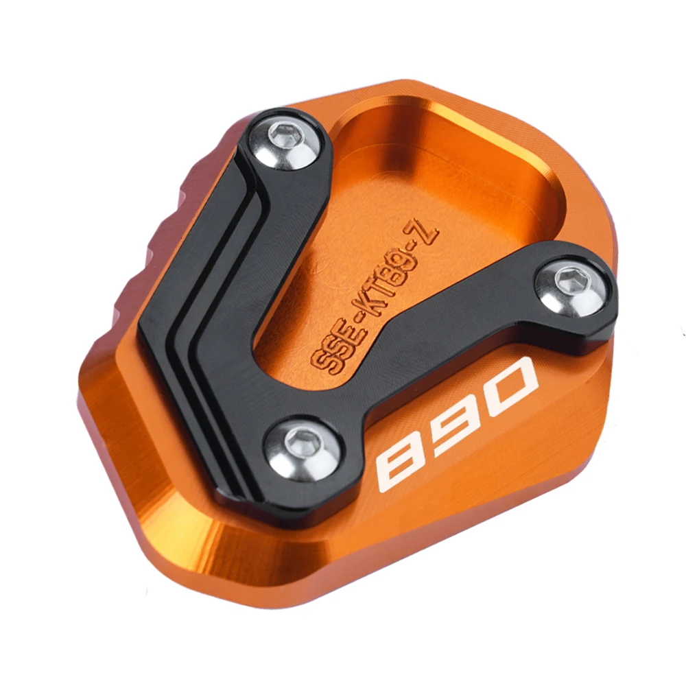 

Для KTM Duke 790 890 990 DUKE 890 R/L duke790 duke890 алюминиевые аксессуары для мотоциклов, боковая подставка, увеличенная пластина, подставка для ног