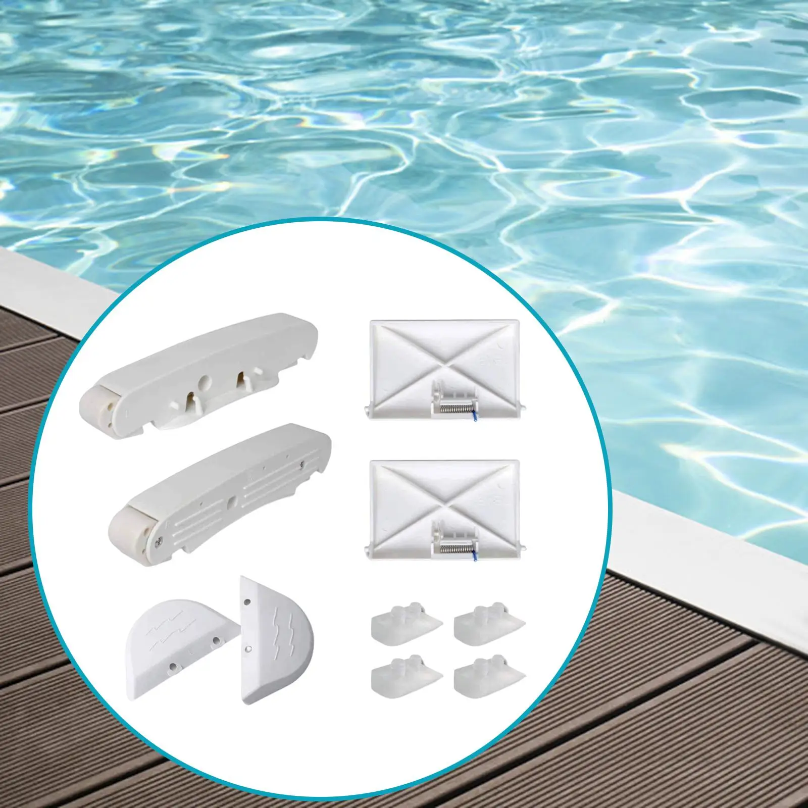 

10Pcs Pool Cleaning Tools Pod Swing Set Pool Cleaning Equipment Convenient Easy