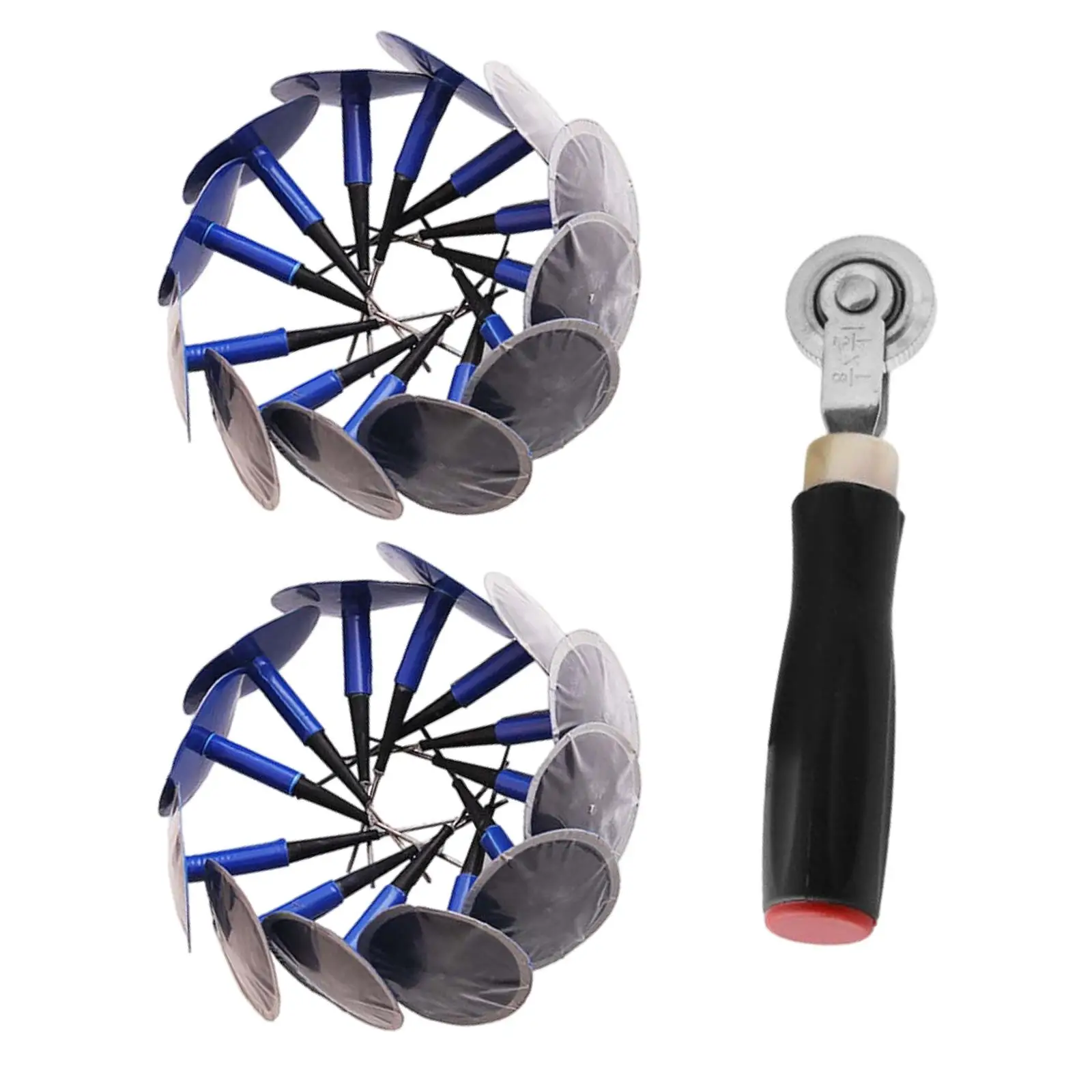 

Tyre Repair Plug Patch and Tire Repair Stitcher Tire Patch Roller Car Tire Repair Fit for Auto