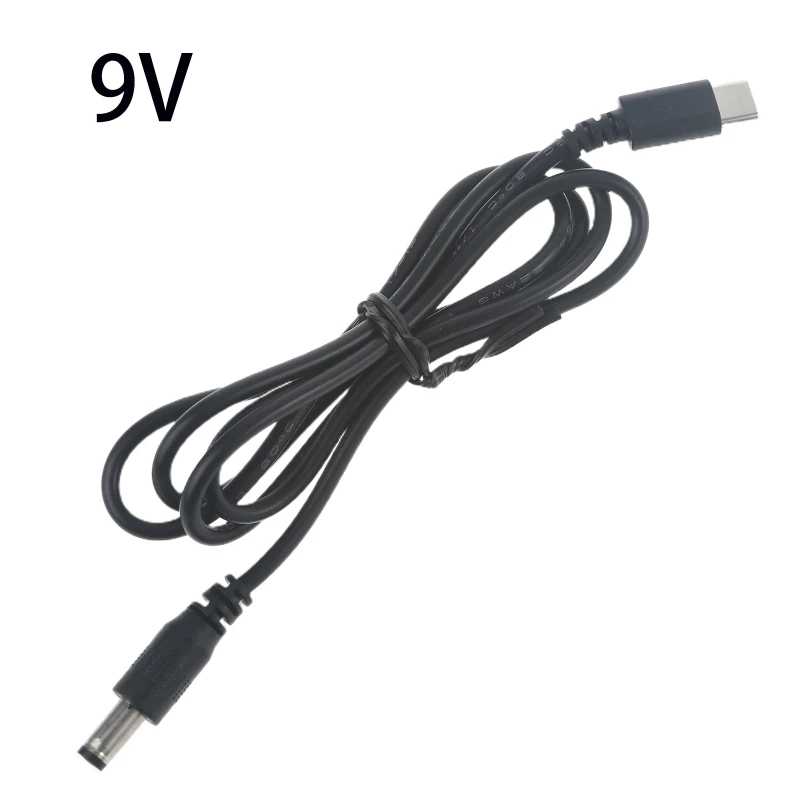 Кабель питания XX9A USB C PD на 9 В 12 15 20 в X мм для маршрутизатора ноутбука светодиодной