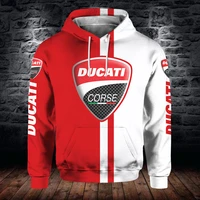 2022 new mens ducati motor racing logo hoodie 3d digital print swearshirt fashion pullover men sportswear motor racing suit coat
