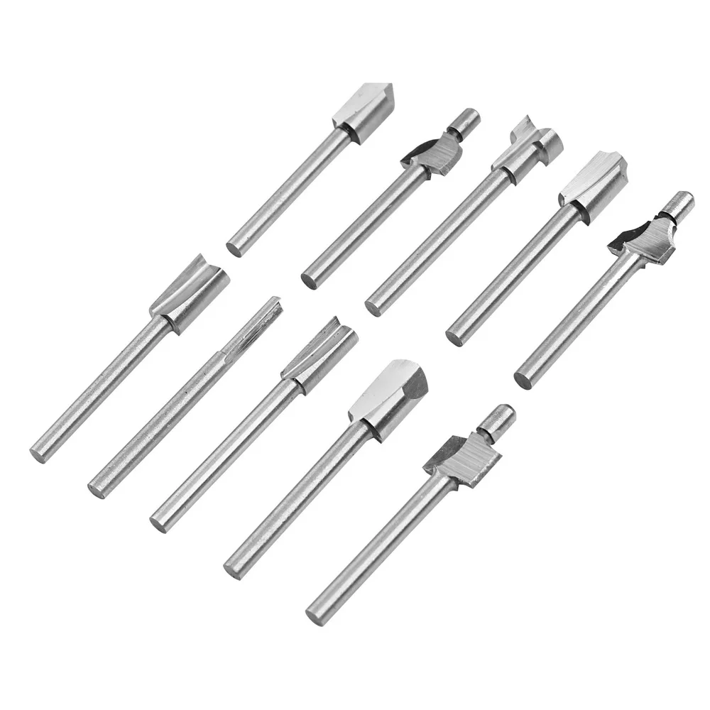 

DIYWORK Electric Trimming Machine Polishing Milling Cutter Engraving Machine Fits Dremel Rotary Set Woodworking Cutter