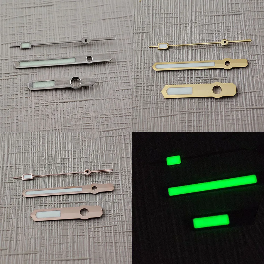 Высококлассные часы для дайвинга NH35 C3 сильный зеленый цвет светящиеся руки