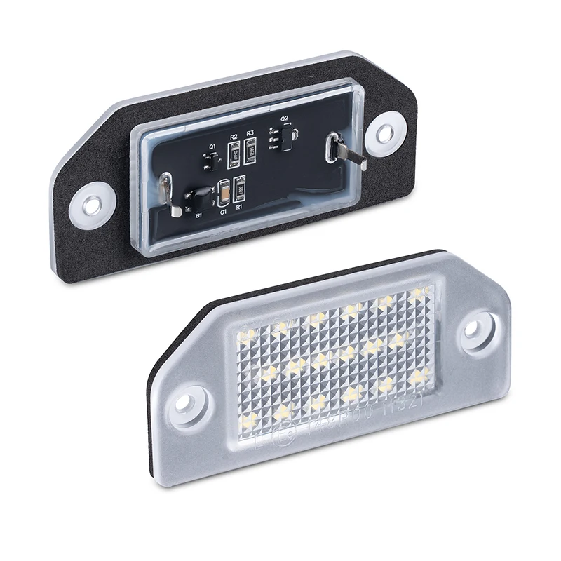 

Для VW Passat B5 1996 1997 1998 1999 2000 2001 Автомобильная светодиодная лампа заднего номерного знака, левая и правая OEM 3B 0943021 2шт