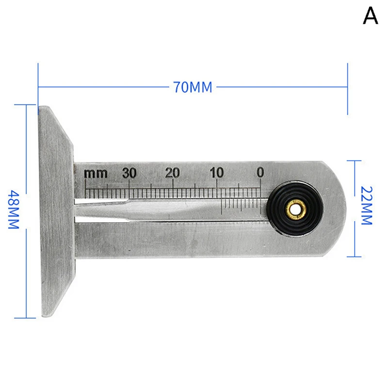 

Измеритель глубины протектора автомобильных шин из нержавеющей стали