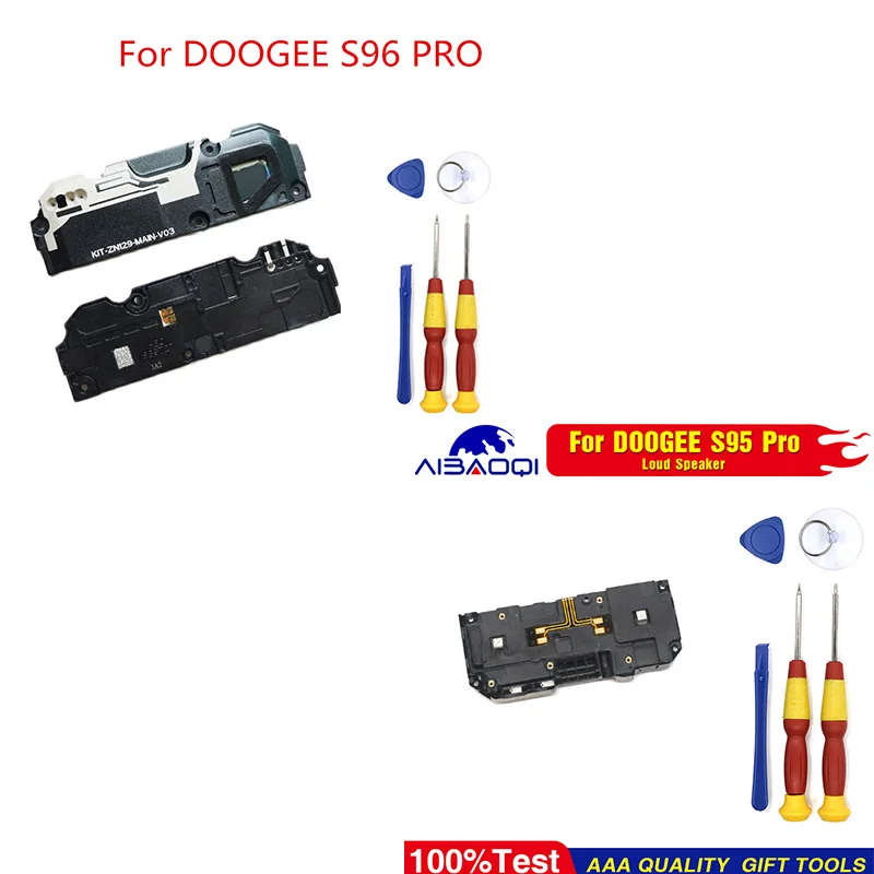 Громкий динамик звуковой сигнал для телефона Doogee S95 Pro S96 отличные запасные части |