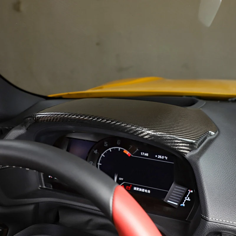 Отделка панели спидометра для салона автомобиля отделка Toyota Supra 2019 2020 2021 2022
