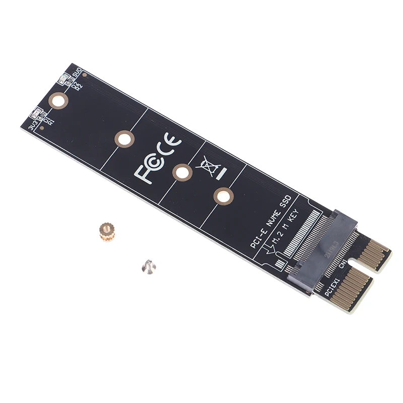 Адаптер PCIE-M2 NVMe SSD M2 PCIE X1 Raiser PCI-E PCI Express M Key Connector Внутренний твердотельный