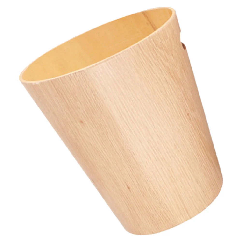 Мусорный бак в японском стиле для дома креативное деревянное ведро хранения