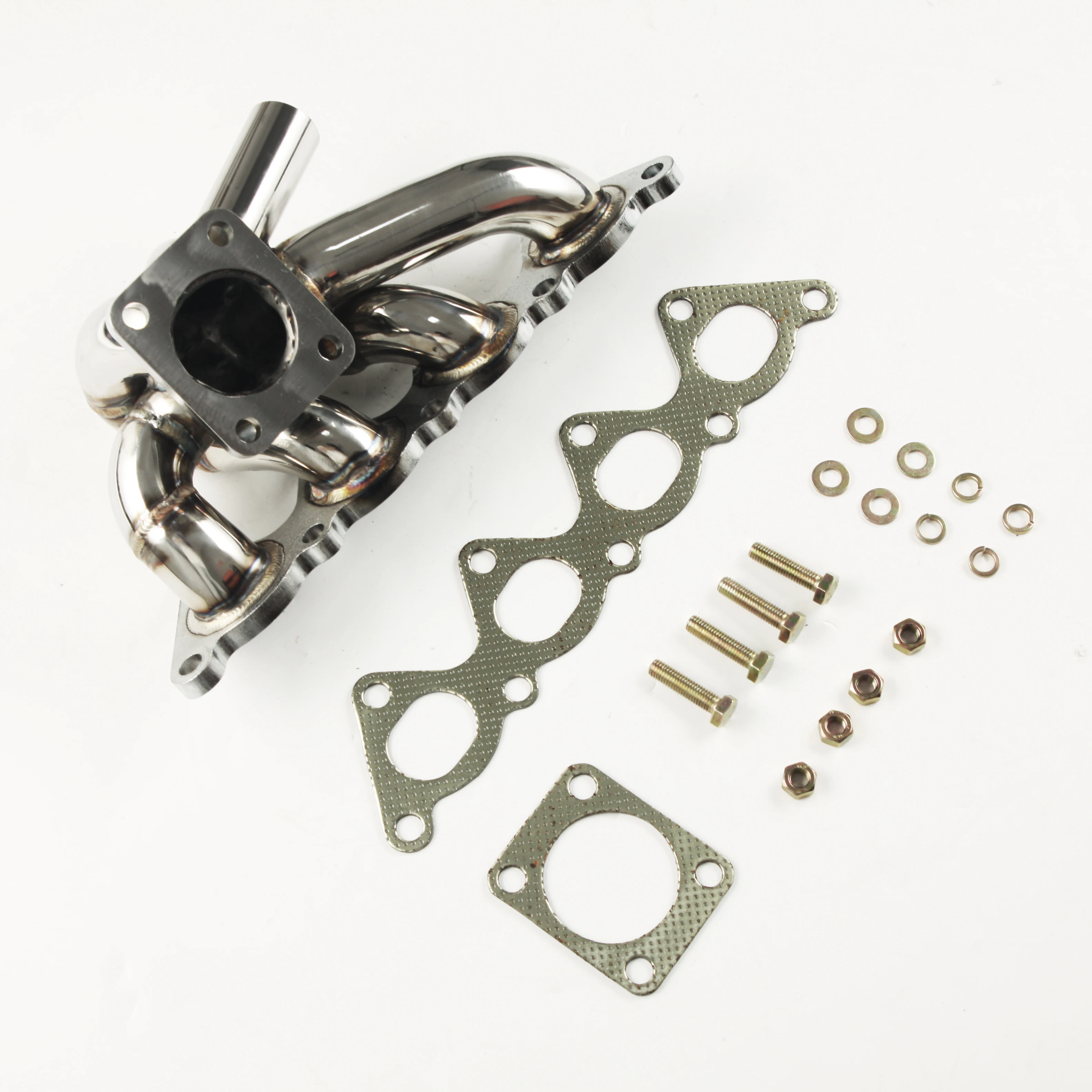 DSM зеркальный полированный выпускной коллектор Tur * bo-MITSUBISHI EVOLUTION 4G93