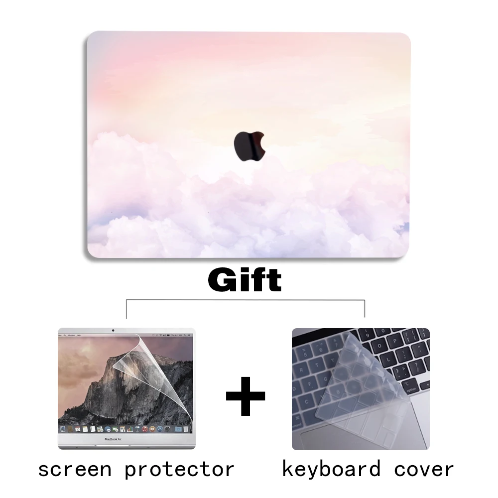 Матовый чехол для ноутбука Macbook Air 13 A2337 A2179 A2338 2020 M1 Chip Pro A2289 Mac book A1466 |