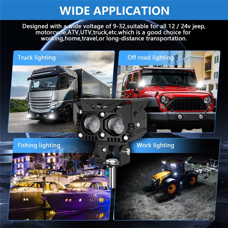 Фонари головного света для внедорожников тракторов грузовиков противотуманных
