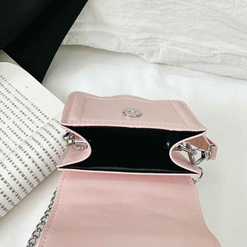 Очаровательный Детский Кошелек Для Монет С Цепочкой И Бантом Девочек Милая Сумка