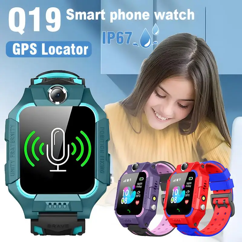 

Детские Смарт-часы с GPS-трекером, наручные часы с функцией телефонного звонка, будильник, сенсорный экран, сотовый телефон, камера, функция предотвращения потери, обучающая игрушка для детей, подарок