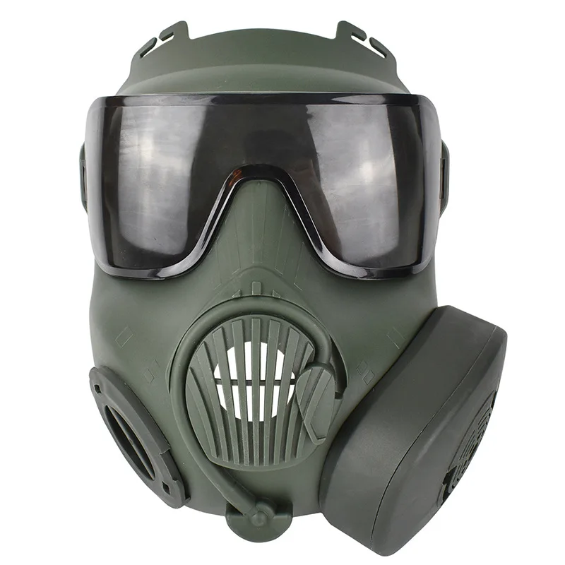 Противогаз с фильтром вентилятора тактическая маска для улицы страйкбола