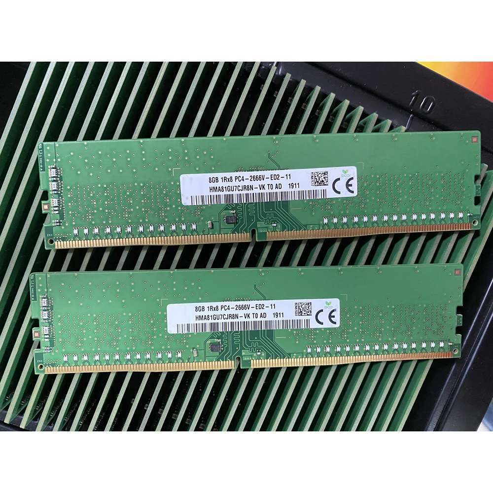 1 шт. для SK Hynix RAM HMA81GU7CJR8N-VK 8G ECC UDIMM Память Высокое качество Быстрая доставка 8 ГБ DDR4
