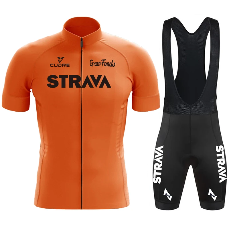 

Cycling Man STRAVA Pants Men's Outfit Set Road Bike Shirt 2021 Jersey 2022 Bib Shorts Summer Uniform Suit Mtb Clothing Pro Team