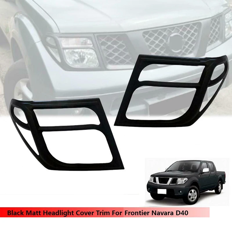 Автомобильная фара головного света запчасти для капота фары Nissan Frontier Navara D40 2006-2013
