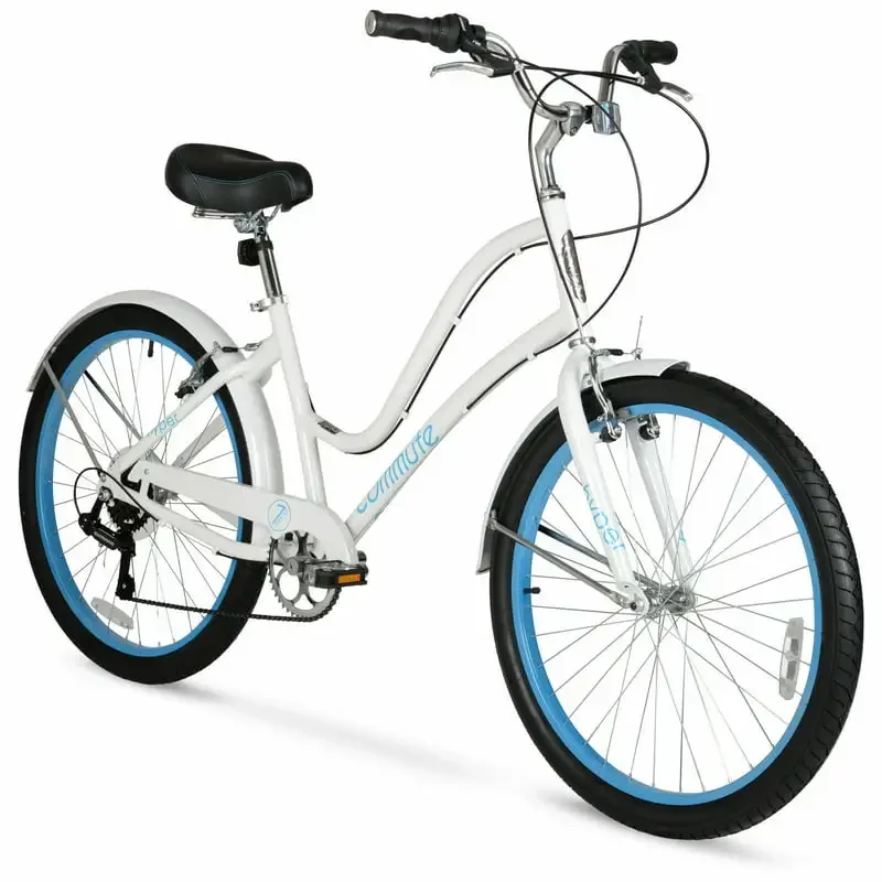 

Hyper Bicycle Women's 26 In. Commuter Bike, White