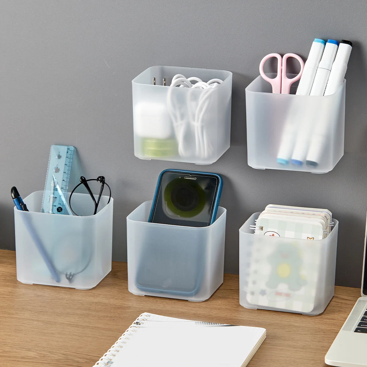WORTHBUY Ящик-органайзер для офиса настенный пластиковый ящик хранения