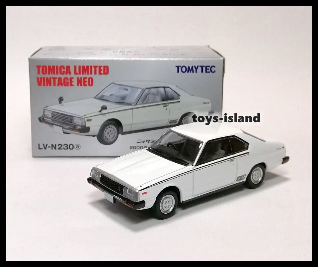 

Tomica Limited Vintage NEO LV-N230a SKYLINE HT 2000 TURBO GT-E 81 TOMYTE DieCast Model Car Collection Limited Edition Hobby Toys