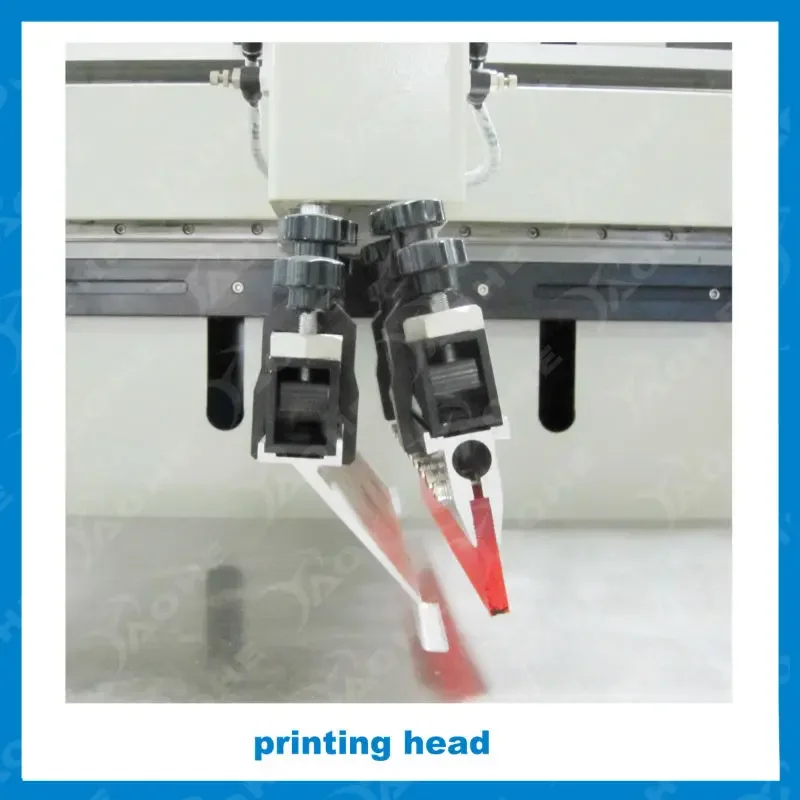 Промышленный вертикальный принтер с плоской трафареткой Планшетная машина для