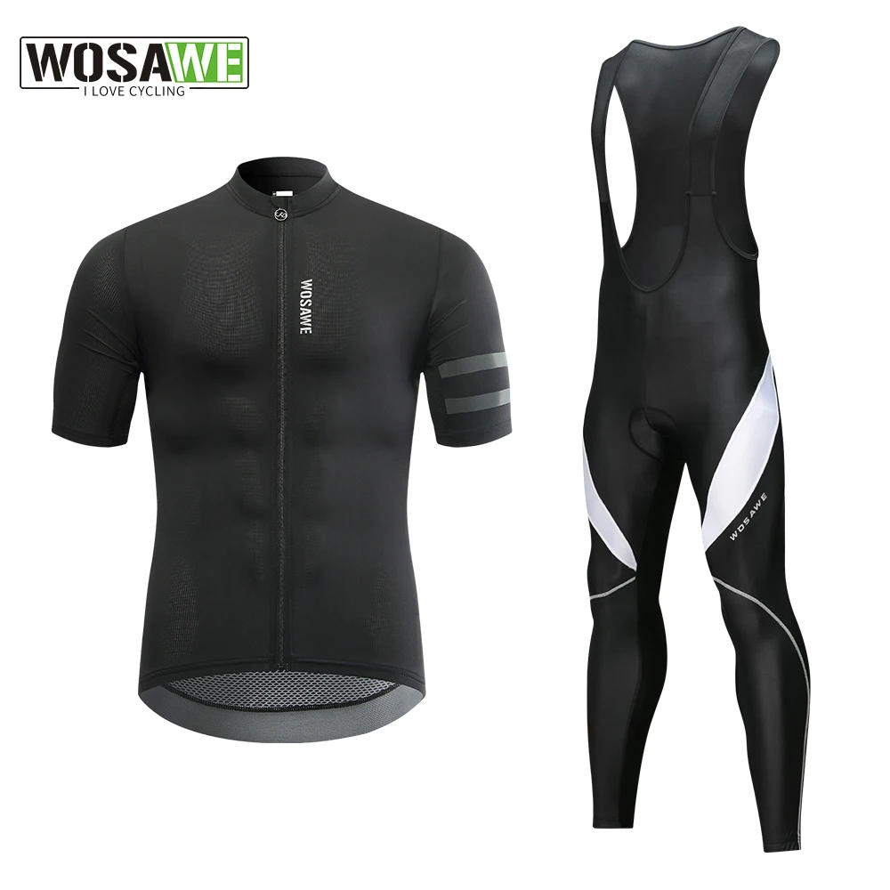 

WOSAWE Летняя мужская велосипедная футболка, дышащая командная рубашка, гоночная Спортивная велосипедная футболка, одежда для горного велосипеда, велосипедная толстовка с коротким рукавом