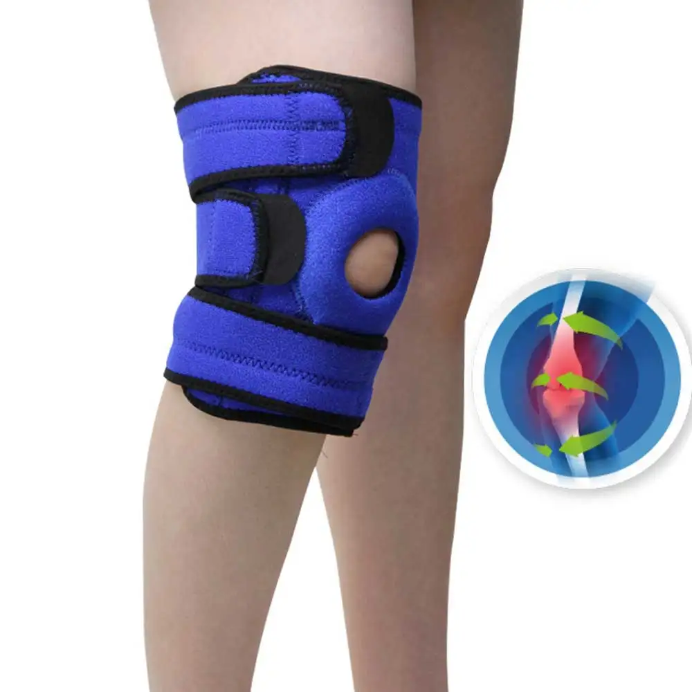 

Профессиональные спортивные наколенники коленный фиксатор наколенник EVA Весна Баскетбол Бег компрессионная поддержка колена дышащая защи...